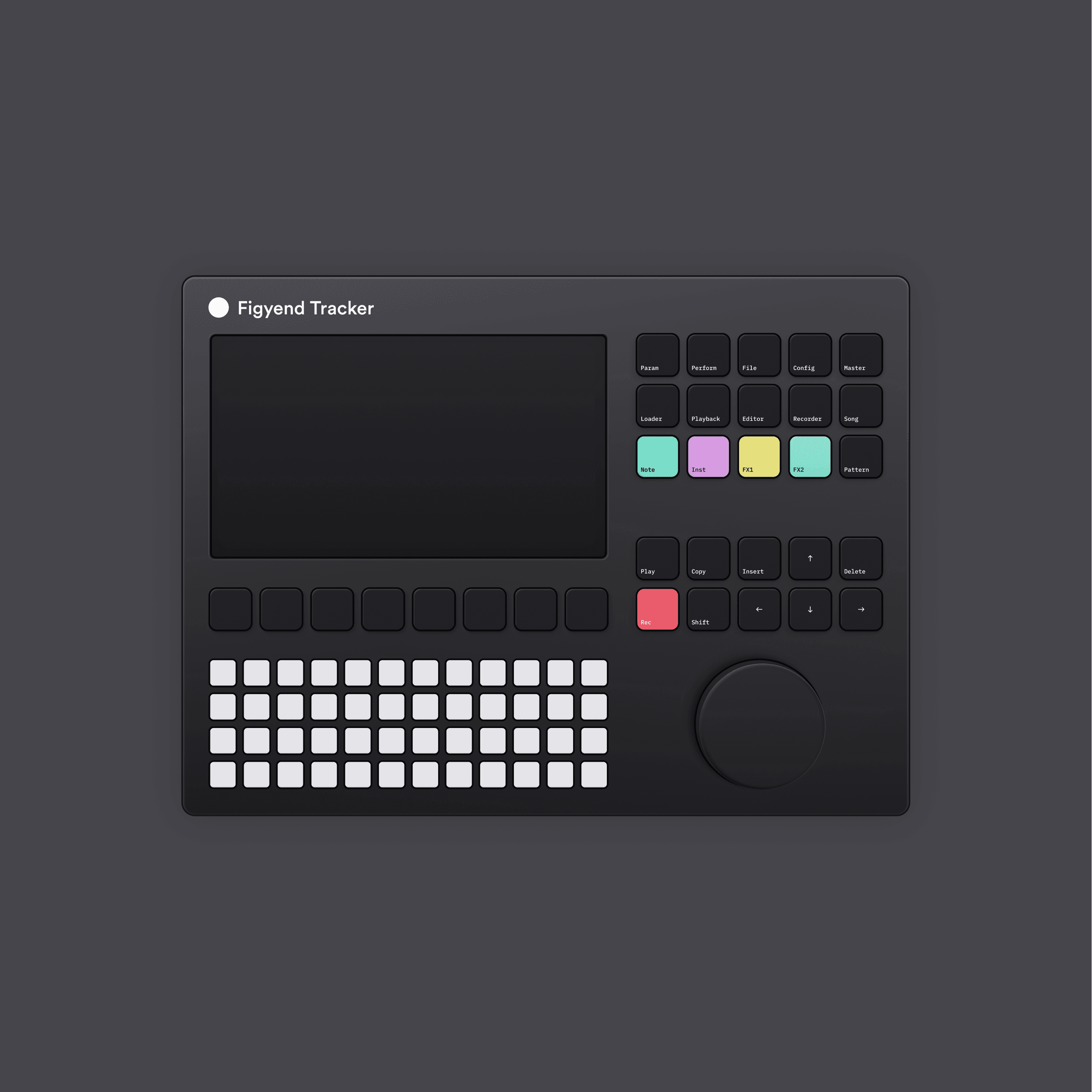 Synthesizer keyboard interface